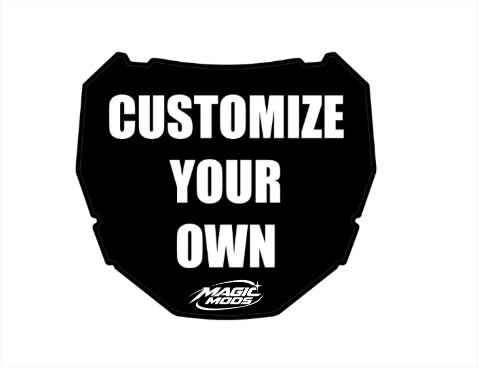 Custom Decal That fits With ODI Plate